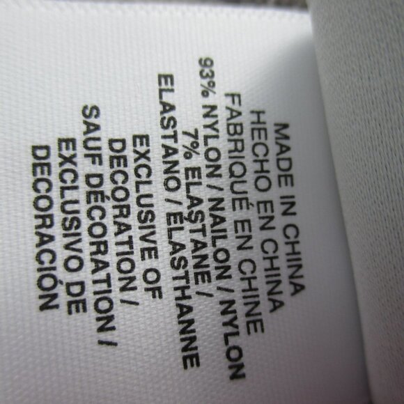 SPALDING OPAL GREY PLUNGE V-NECK SEAMLESS CROSS BACK CUT OUT BODYSUIT NWT - Picture 8 of 12